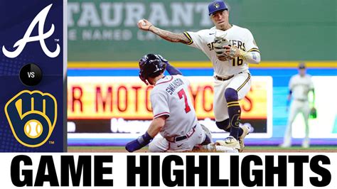 Braves vs. Brewers full game highlights from 7/22/23Watch more about the Brewers latest up-and-comers Brice Turang and Joey Wiemer in "The Freshmen:" https:/...